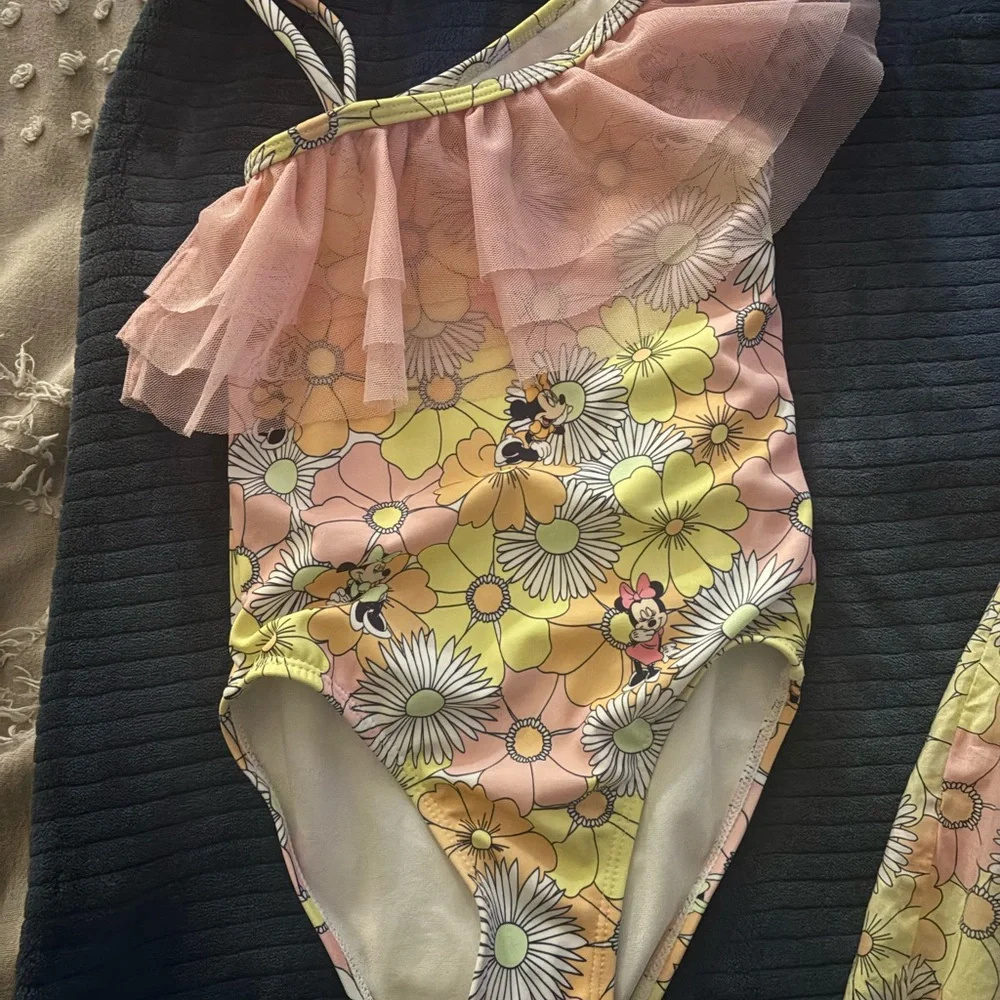 Janie and Jack bathing suit + dress combo 4T / 5T - Picture 2 of 10